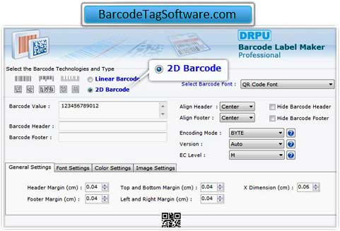 Windows 7 Barcode Tag Software 7.3.0.1 full