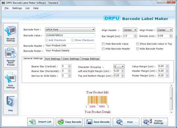 Barcode Software 6.0.1.5