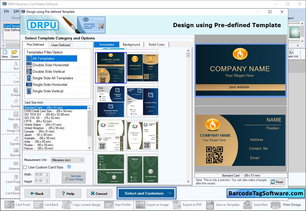 Business Card Maker Software