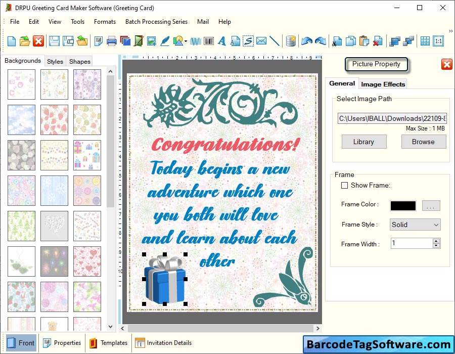 Greeting Card Maker Software