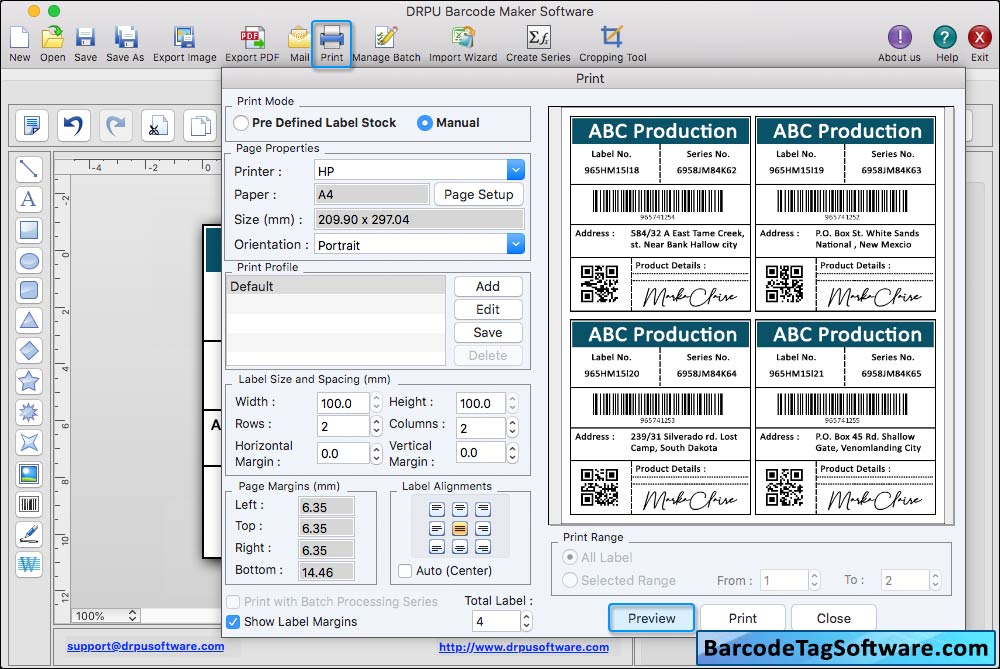 Barcode Tag Maker Software For Mac