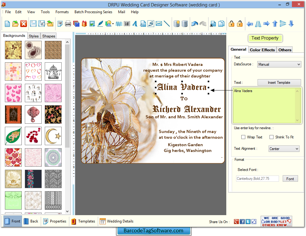 Wedding Card Designer Software