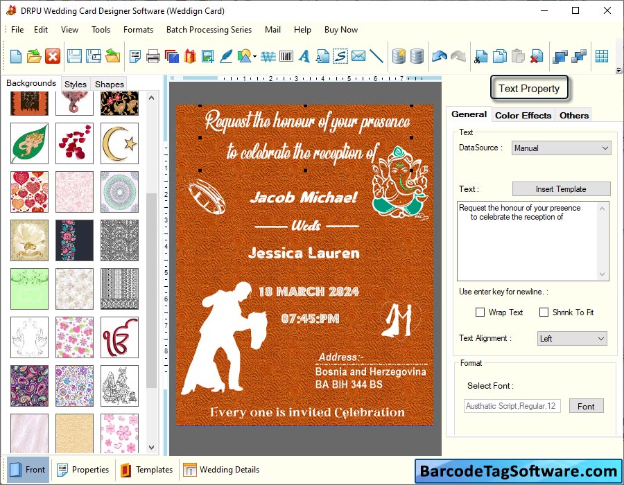 Wedding Card Designer Software 